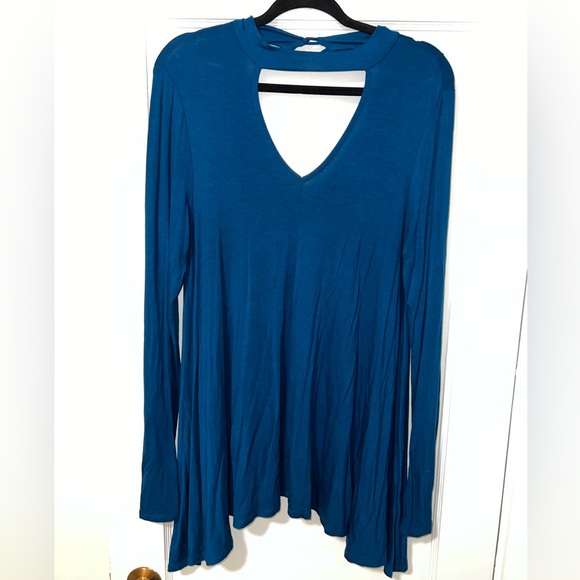 Teal Tunic Top - Picture 1 of 2